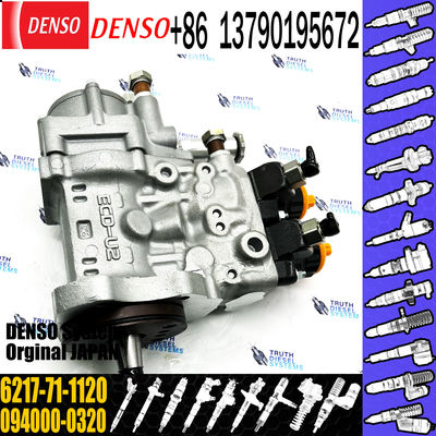 Original D155 D155AX-6 Engine SA6D140E Fuel Pump Assy,Denso injector pump:094000-0322,6217-71-1120, 6217-71-1121,6217-71