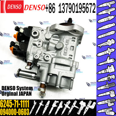 6D170 6D170-5 Fuel Pump 6245-71-1111 for HP2 Diesel Engine 094000-0601 Fuel Injection Pump