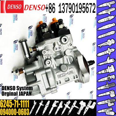 6D170 6D170-5 Fuel Pump 6245-71-1111 for HP2 Diesel Engine 094000-0601 Fuel Injection Pump