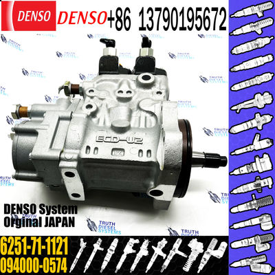 Excavator Parts 6D125 Engine Diesel Fuel Injection Pump 094000-0574 6251-71-1120 6251-71-1121