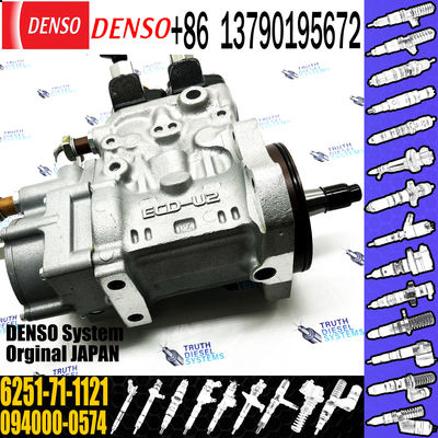Excavator Parts 6D125 Engine Diesel Fuel Injection Pump 094000-0574 6251-71-1120 6251-71-1121