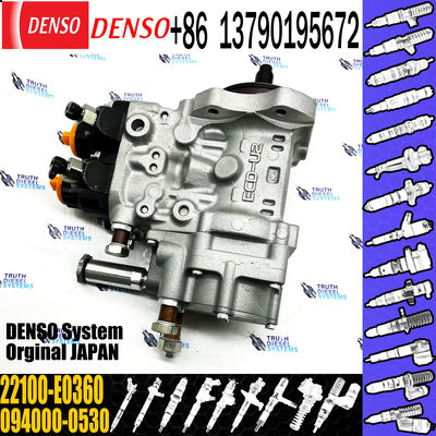 High quality common rail diesel fuel pump 094000-0530 22730-1330 22100-E0360