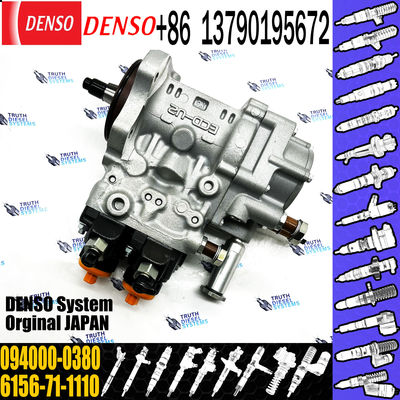 HP0 Pump 6156-71-1112 Diesel Fuel Injection Pump 094000-0380 for Komatsu SAA6D125E-3
