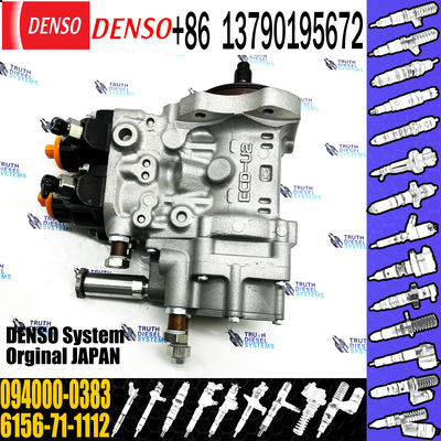 Excavator High Pressure Diesel Injector Pump PC400-7-8 094000-0383 Engine Fuel Pump