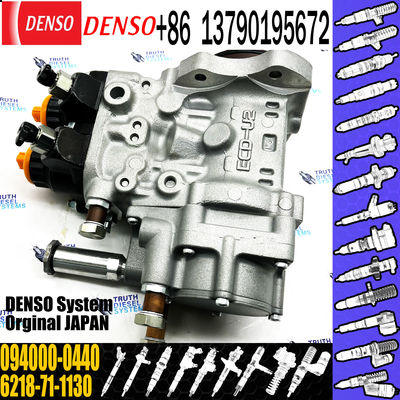 Huida fuel injection pump 6218-71-1132 094000-0440 with genuine quantity