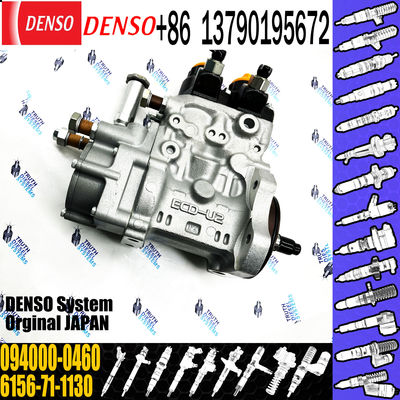 PC450-7 Excavator Fuel Pump 6D125 Genuine High Pressure Fuel Pump 094000-0463 6156-71-1132 094000-0461 6156-71-1130 0940