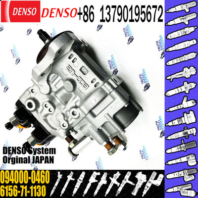 PC450-7 Excavator Fuel Pump 6D125 Genuine High Pressure Fuel Pump 094000-0463 6156-71-1132 094000-0461 6156-71-1130 0940