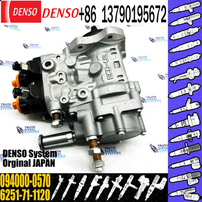 PC400-8 Fuel Injection Pump 6251-71-1121 6251-71-1120 094000-0574 094000-0572 094000-0571 094000-0570 for SAA6D125E-5C/5