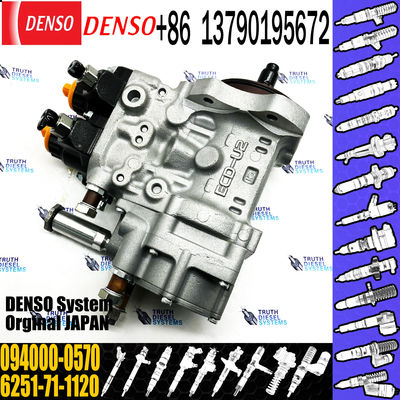 PC400-8 Fuel Injection Pump 6251-71-1121 6251-71-1120 094000-0574 094000-0572 094000-0571 094000-0570 for SAA6D125E-5C/5