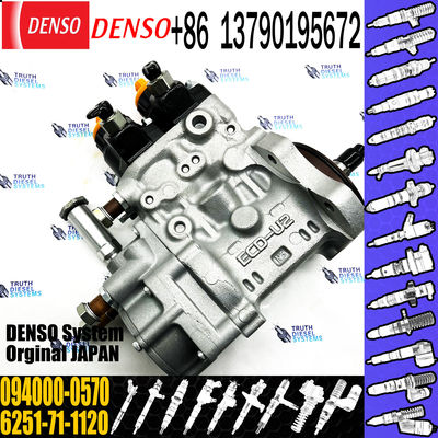 PC400-8 Fuel Injection Pump 6251-71-1121 6251-71-1120 094000-0574 094000-0572 094000-0571 094000-0570 for SAA6D125E-5C/5