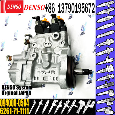 6D140 engine parts fuel injection pump 094000-0580 6261-71-1110 094000-0584