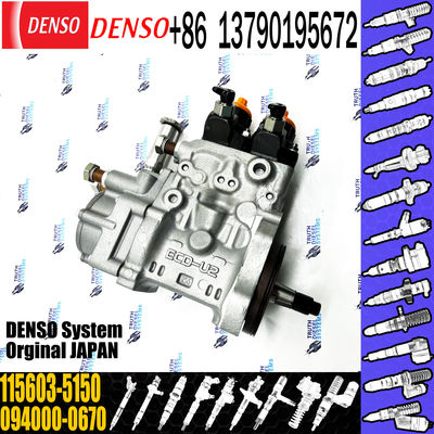 115603-5150 1-15603515-0 1156035150 Diesel Engine Fuel Injection Pump 094000-0670 094000-0671