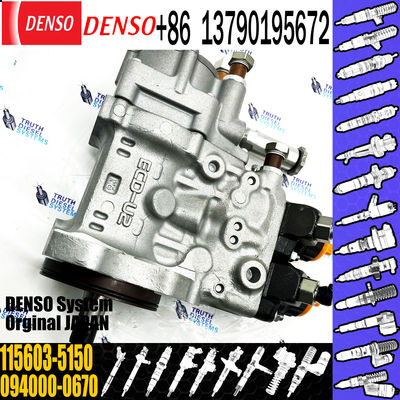 115603-5150 1-15603515-0 1156035150 Diesel Engine Fuel Injection Pump 094000-0670 094000-0671
