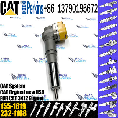 3412 Engine Excavator Parts Diesel Fuel Injector 155-1819 222-5967 232-1175 171-9704 196-1401 222-5966 For Caterpillar