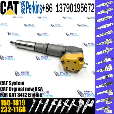 3412 Engine Excavator Parts Diesel Fuel Injector 155-1819 222-5967 232-1175 171-9704 196-1401 222-5966 For Caterpillar
