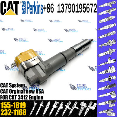 3412 Engine Excavator Parts Diesel Fuel Injector 155-1819 222-5967 232-1175 171-9704 196-1401 222-5966 For Caterpillar