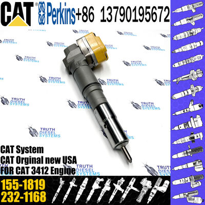 3412 Engine Excavator Parts Diesel Fuel Injector 155-1819 222-5967 232-1175 171-9704 196-1401 222-5966 For Caterpillar