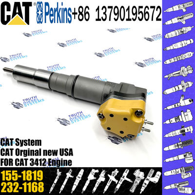 3412 Engine Excavator Parts Diesel Fuel Injector 155-1819 222-5967 232-1175 171-9704 196-1401 222-5966 For Caterpillar