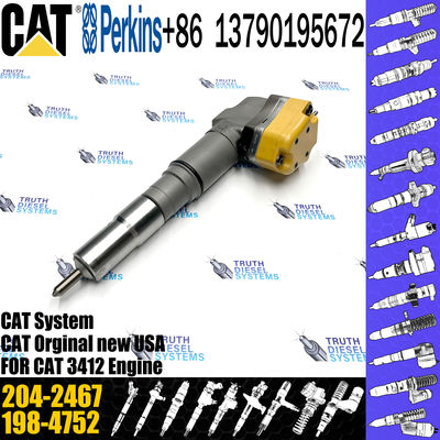 Common Rail Fuel Injector 198-7912 204-2467 222-5966 10R-0781 Engine Parts For C-A-T Caterpillar 3412