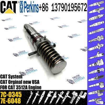 Common Rail Diesel Fuel Injector 4W-3563 7C-0345 7C-2239 7C-4173 7C-4174 7E-3384 7C-9577 7E-8836 For Caterpillar 3512A