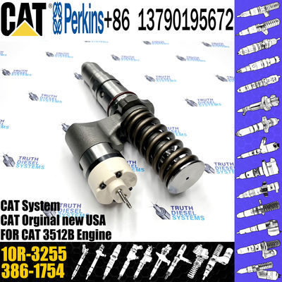 Common Rail Injector 10R-3255 20R-1265 386-1771 386-1754 386-1767 20R-1276 For Caterpillar 3516B 3512B 3561B Engine