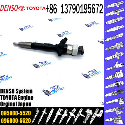 High Quality diesel fuel injector 095000-5520 For TOYOTA HILUX 2KD-FTV 23670-0L010