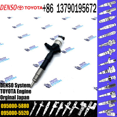 Fuel Injector 23670-30050 Diesel Common Rail For Toyota Engine Injector 095000-5880