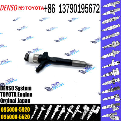 Common Rail Injector 23670-30110 095000-6180 095000-5920 for Diesel Engine 1KD-FTV