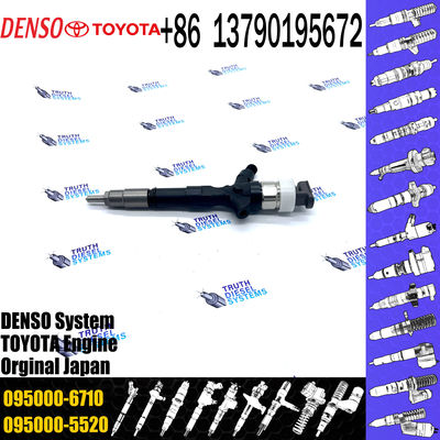 23670-39265 23670-30290 23670-39165 Genuine diesel fuel injector 095000-7810 0950007810 095000-7820 095000-7010 095000-6
