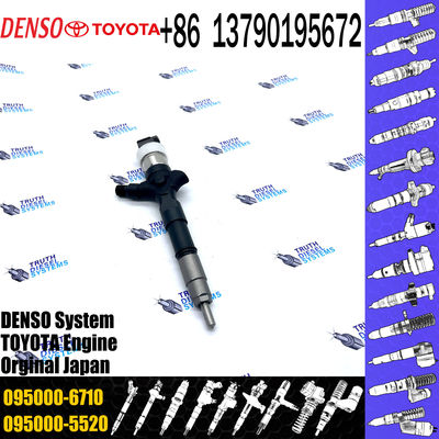 23670-39265 23670-30290 23670-39165 Genuine diesel fuel injector 095000-7810 0950007810 095000-7820 095000-7010 095000-6