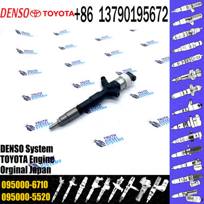 23670-39265 23670-30290 23670-39165 Genuine diesel fuel injector 095000-7810 0950007810 095000-7820 095000-7010 095000-6