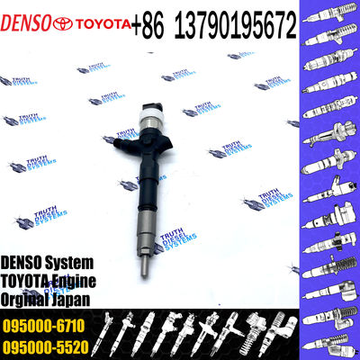 23670-39265 23670-30290 23670-39165 Genuine diesel fuel injector 095000-7810 0950007810 095000-7820 095000-7010 095000-6