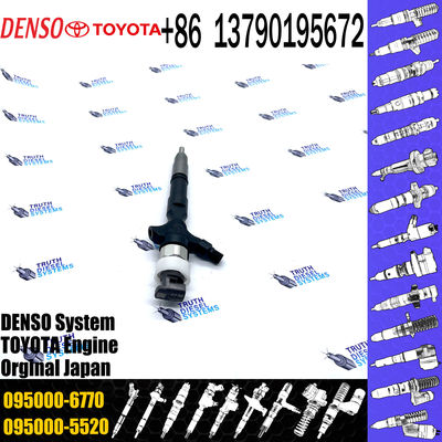 095000-6770 Diesel fuel injector 095000-6770 for Fuel Engine Nozzle DLLA150P966 Toyota Hiace 2.5 D4D HILUX 2KD-FTV