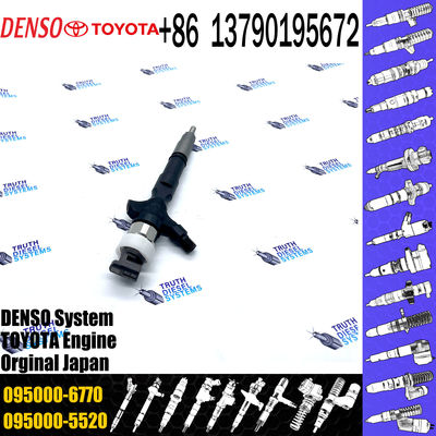 095000-6770 Diesel fuel injector 095000-6770 for Fuel Engine Nozzle DLLA150P966 Toyota Hiace 2.5 D4D HILUX 2KD-FTV