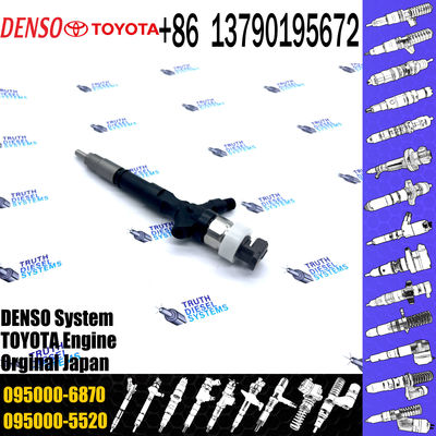 Diesel Common Rail Injector Assembly 23670-39155 095000-6870 For TOY0TA 1KD-FTV Engine