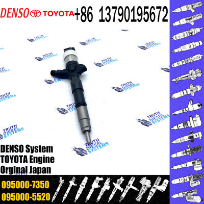 High Quality Common Rail Fuel Injector 095000-7350 For TOYOTA LAND CRUISER 1KD-FTV 23670-30210