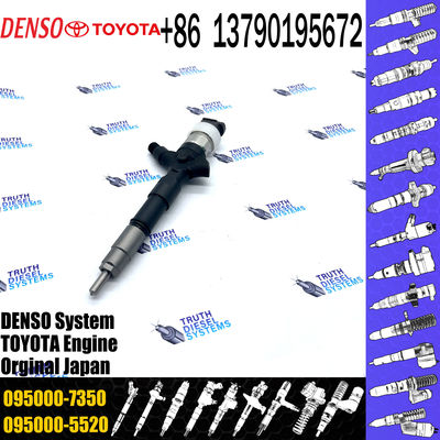 High Quality Common Rail Fuel Injector 095000-7350 For TOYOTA LAND CRUISER 1KD-FTV 23670-30210