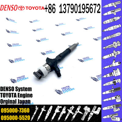 Den-so Original Common Rail Fuel Injector 095000-6870 095000-7360 For TOYO-TA 1KD-FTV 236770-39155