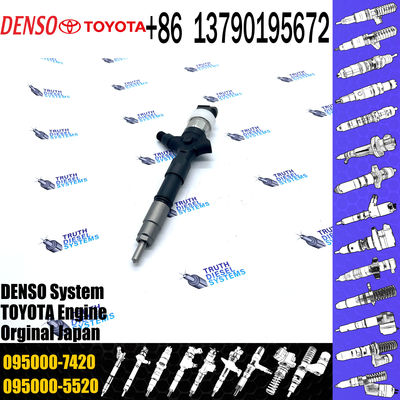 095000-7420 0950007420 7420 Common Rail Diesel Injection Nozzle 23670-30310 23670-39285 23670-30150 for DENSO Toyota 2.5