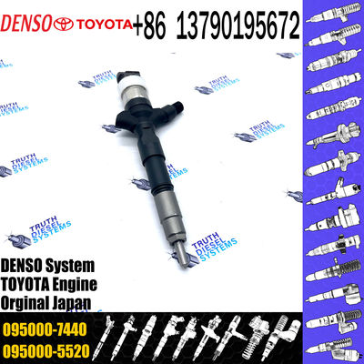 0950007440 Injector Nozzle 23670-39225 23670-39265 Diesel Injector Nozzle Assy 095000-7440 for TOYOTA 23670-30120 23670-
