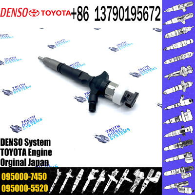New Common Rail Injector 095000-7011 095000-7440 095000-7450 for 1KD 2KD Diesel Nozzle Assembly High Quality
