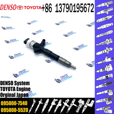 23670-39316 095000-7540 With injector nozzles diesel injectors And Diesel common rail fuel injector
