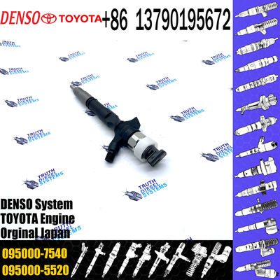 23670-39316 095000-7540 With injector nozzles diesel injectors And Diesel common rail fuel injector