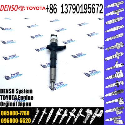 Diesel Common Rail Injector Fuel inyector 23670-30300 23670-0L010 095000-7760 095000-7761 for Hilux vigo 2KD-FTV