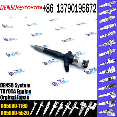 Diesel Common Rail Injector Fuel inyector 23670-30300 23670-0L010 095000-7760 095000-7761 for Hilux vigo 2KD-FTV