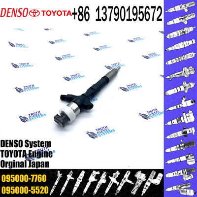 Diesel Common Rail Injector Fuel inyector 23670-30300 23670-0L010 095000-7760 095000-7761 for Hilux vigo 2KD-FTV