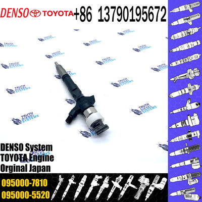 23670-30120 095000-7810 Diesel fuel Common Rail Injector Assembly 23670-30120 095000-7810 For T-oyota Dyna