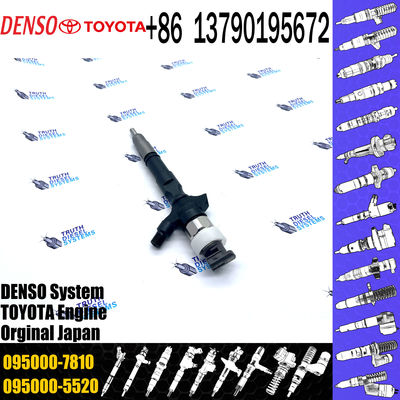 23670-30120 095000-7810 Diesel fuel Common Rail Injector Assembly 23670-30120 095000-7810 For T-oyota Dyna
