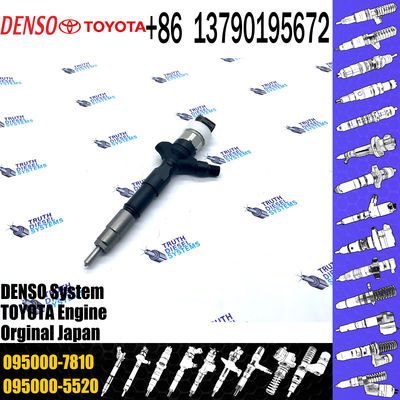 23670-30120 095000-7810 Diesel fuel Common Rail Injector Assembly 23670-30120 095000-7810 For T-oyota Dyna