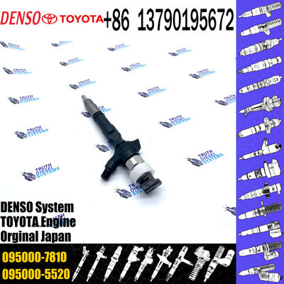 23670-30120 095000-7810 Diesel fuel Common Rail Injector Assembly 23670-30120 095000-7810 For T-oyota Dyna